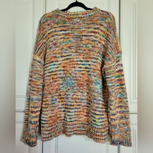 Chelsea & Theodore Multicolor Knit Women's Sweater, Size XL